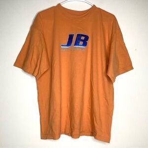 < Y2K Joe Boxer Orange Logo Tee >
